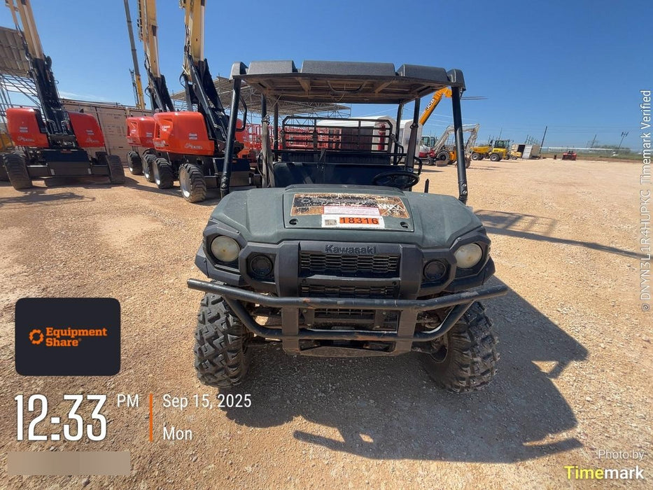 2018 Kawasaki MULE PRO-DX Kawasaki Mule 4x4 Diesel UTV w/Hard Top, Windshield, Beacon, Backup Alarm, ES Keypad/Hardware Installed