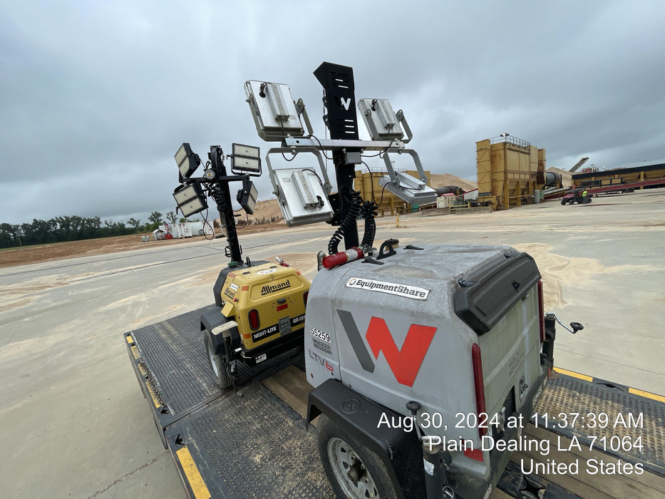 2019 Wacker Neuson LTV6K-LED Standard LED Towable Light Tower w/None