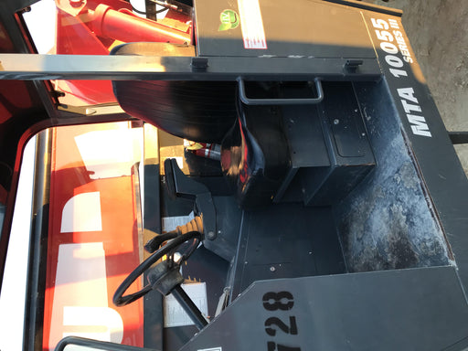 2018 Manitou MTA10055 MTA10055 - 120 HP T4, Canopy, Worklights/Strobe, Beacon, 66" Carriage, 60" Forks, Solid Tires, Lift Hook, Aux Hydraulics