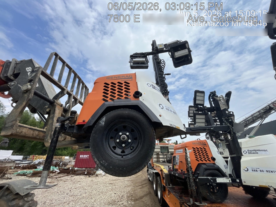 2023 Generac MLT2 Diesel, Flex Switch 120V Input, Powerzone Controller, (4) 320W LED Lights, 4kW Generator, 39.9 Gal Fuel Tank, 2" Ball, T3