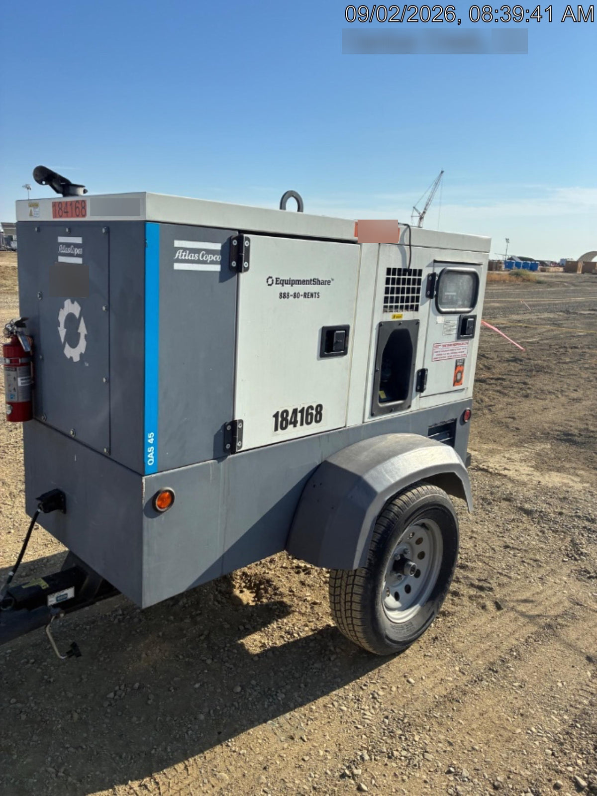 2021 ATLAS COPCO QAS45 CWK