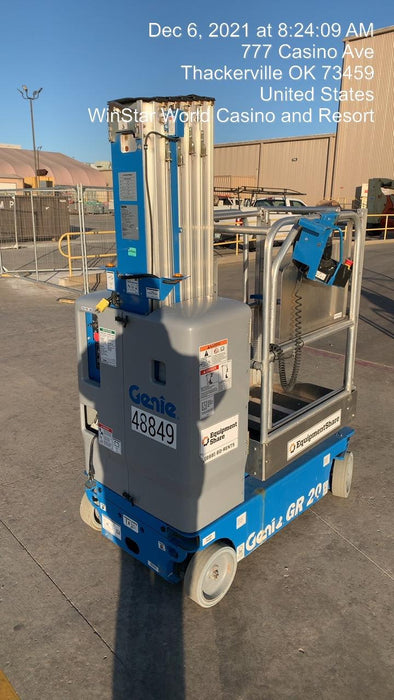 2019 GENIE GR-20