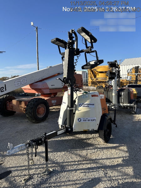 2023 Generac MLT2 Diesel, Flex Switch 120V Input, Powerzone Controller, (4) 320W LED Lights, 4kW Generator, 39.9 Gal Fuel Tank, 2" Ball, T3
