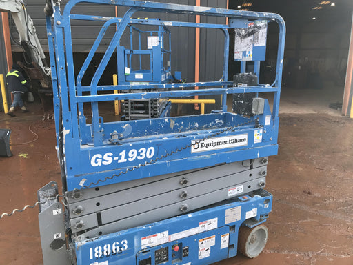 2018 Genie GS-1930 Genie GS-1930 Scissor Lift w/Standard Options