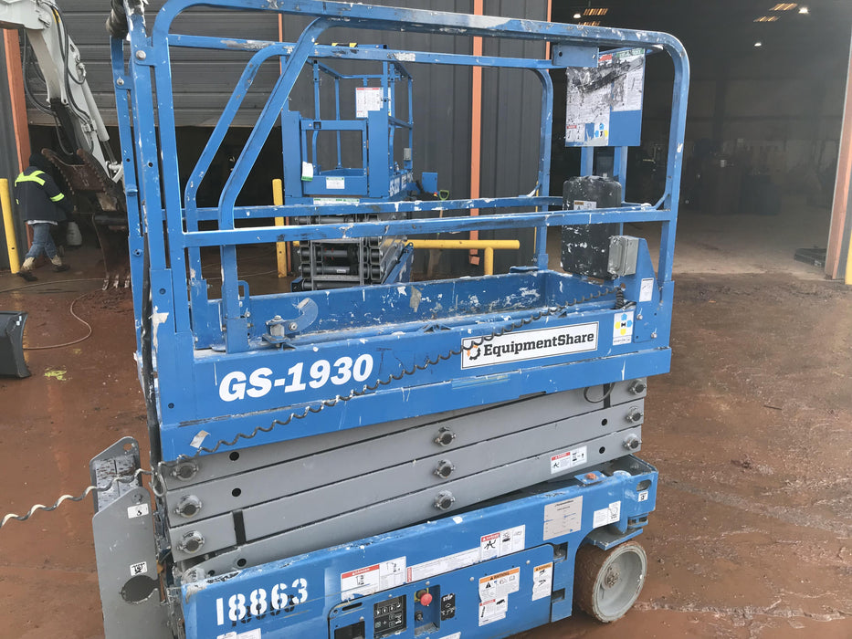 2018 Genie GS-1930 Genie GS-1930 Scissor Lift w/Standard Options