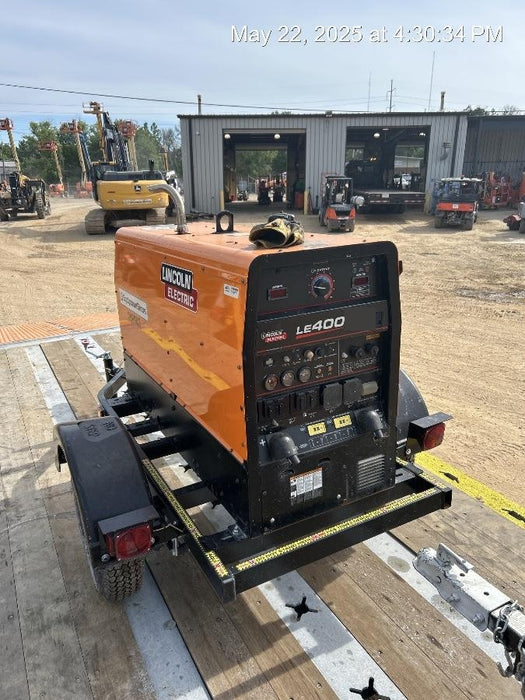 2022 Lincoln Electric LE400 Kubota V1505, Trlr, Cable Rack, Light Kit, ES Decals, T3