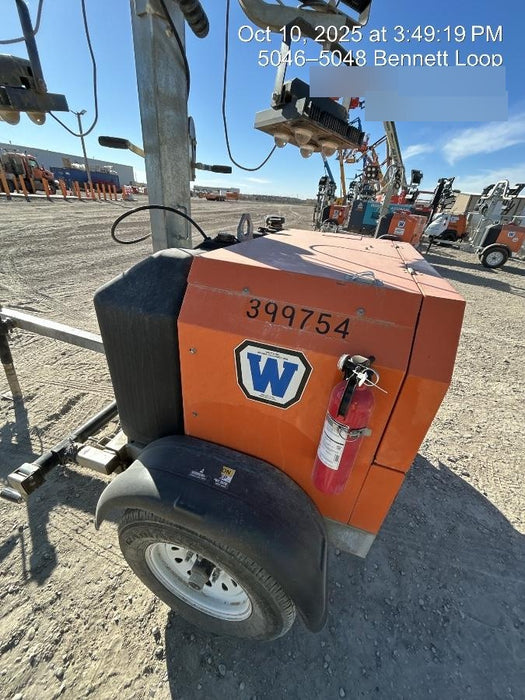 2024 Wanco WLTT-4MM4K Diesel, Deep Sea Controller, Shore Power Plug, Auto Start, (4) 350W LED Floodlights, 4kW Generator, 60 Gal Fuel Tank, 2" Ball, T3