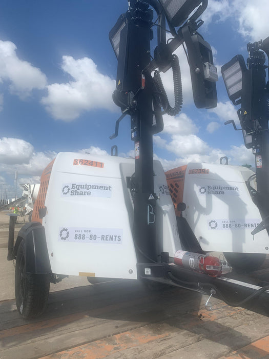 2023 Generac MLT2 Diesel, Flex Switch 120V Input, Powerzone Controller, 
(4) 320W LED Lights, 4kW Generator, 39.9 Gal Fuel Tank, 2" Ball, T3