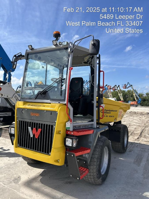 2025 WACKER NEUSON DV605 Cab Turf Tires