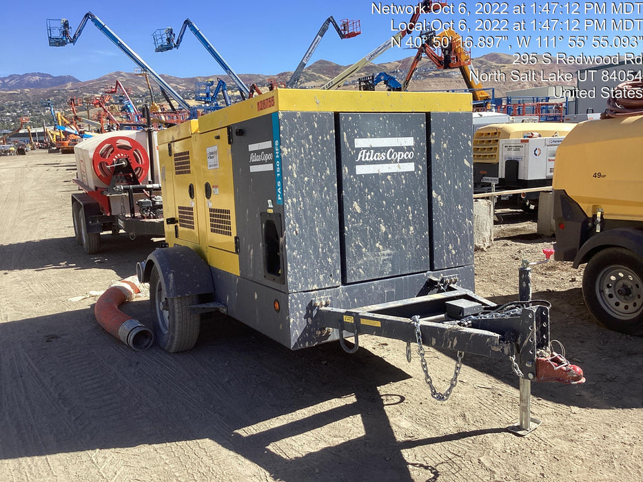 2020 ATLAS COPCO PAS 150 HF CS Enclosed