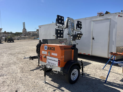 2024 Wanco WLTT-4MM4K Diesel, Deep Sea Controller, Shore Power Plug, Auto Start, (4) 350W LED Floodlights, 4kW Generator, 60 Gal Fuel Tank, 2" Ball, T3