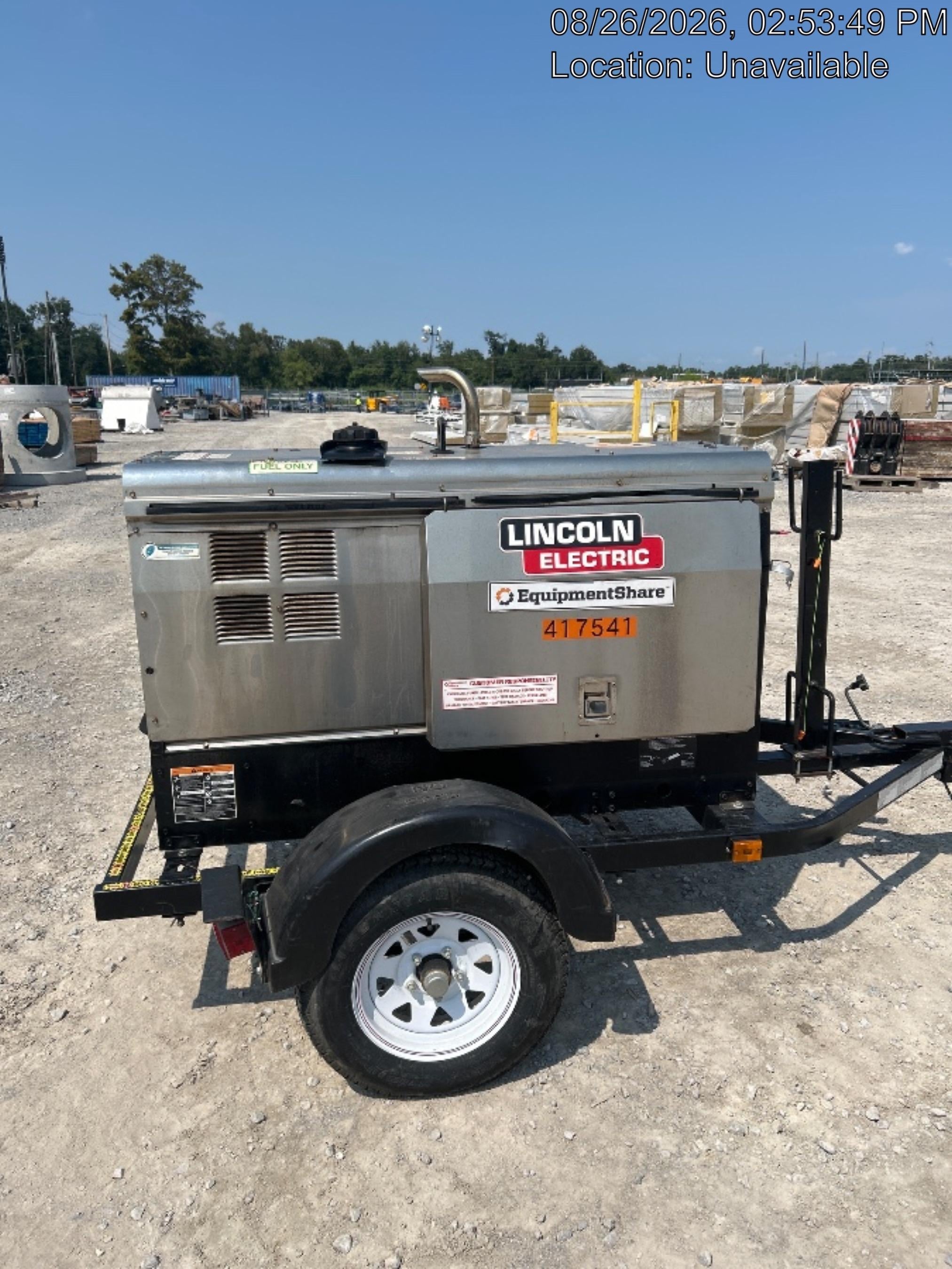 2024 Lincoln Electric LE400 Kubota V1505, Trlr, Cable Rack, Light Kit, ES Decals, T3