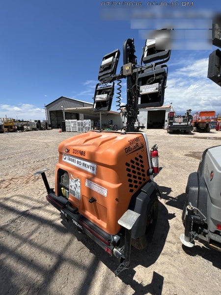 2023 Generac MLT2 Diesel, Flex Switch 120V Input, Powerzone Controller, (4) 320W LED Lights, 4kW Generator, 39.9 Gal Fuel Tank, 2" Ball, T3