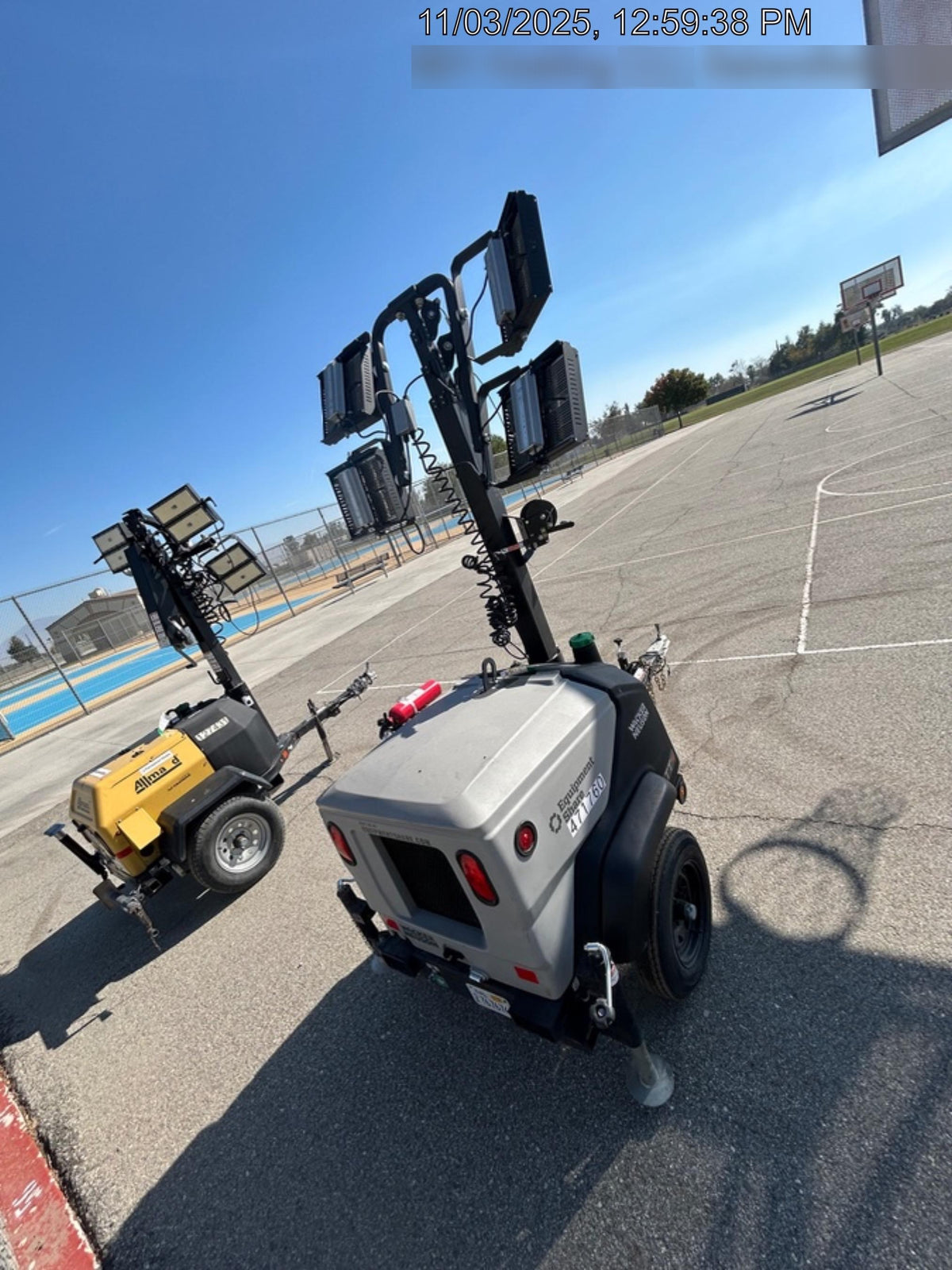 2024 Wacker Neuson LTT4 Diesel, Kohler KDW702, Deep Sea Controller, Auto Start, LED 320W, Bypass Outlet, T3