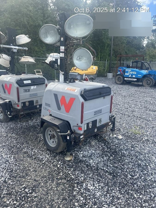 2019 Wacker Neuson LTV6L-MH Wacker Neuson LTV6L Mobile Light Tower w/Fuel Level Sensor Installed