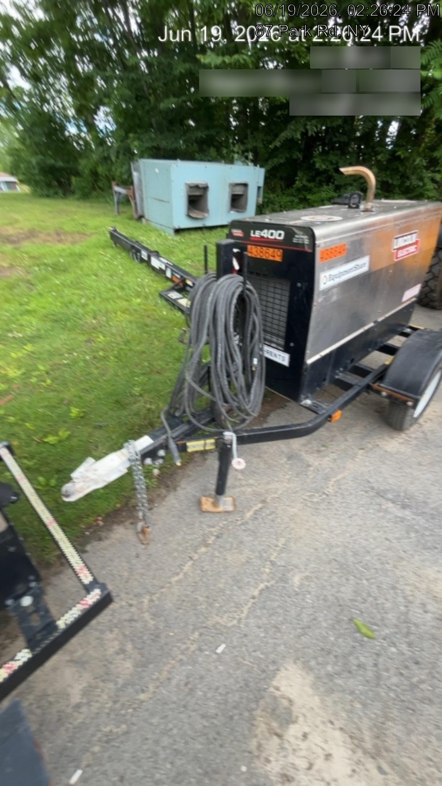 2024 Lincoln Electric LE400 Kubota V1505, Trlr, Cable Rack, Light Kit, ES Decals, T3