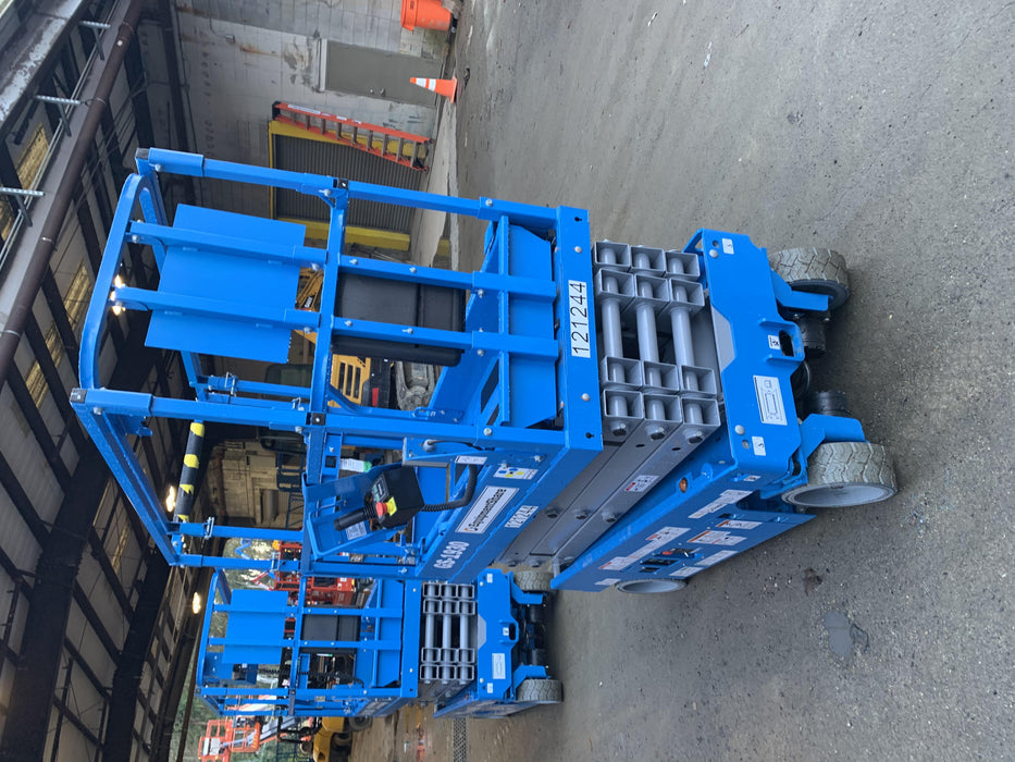 2020 Genie GS-1930 Solid Non Marking Tires, Beacon, Folding rails with half height swing gate, Telematics