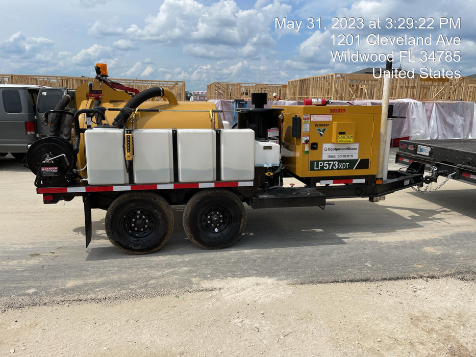 2023 Vac-Tron LP573XDT T4 Koehler Diesel Engine, 500 Gallon Debris Tank, x2 100 Gallon Water Tanks