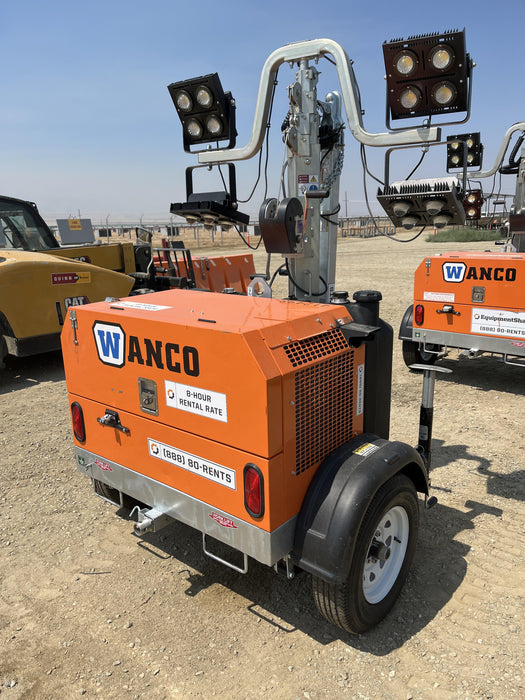 2024 Wanco WLTT-4MM4K Diesel, Deep Sea Controller, Shore Power Plug, Auto Start, (4) 350W LED Floodlights, 4kW Generator, 60 Gal Fuel Tank, 2" Ball, T3