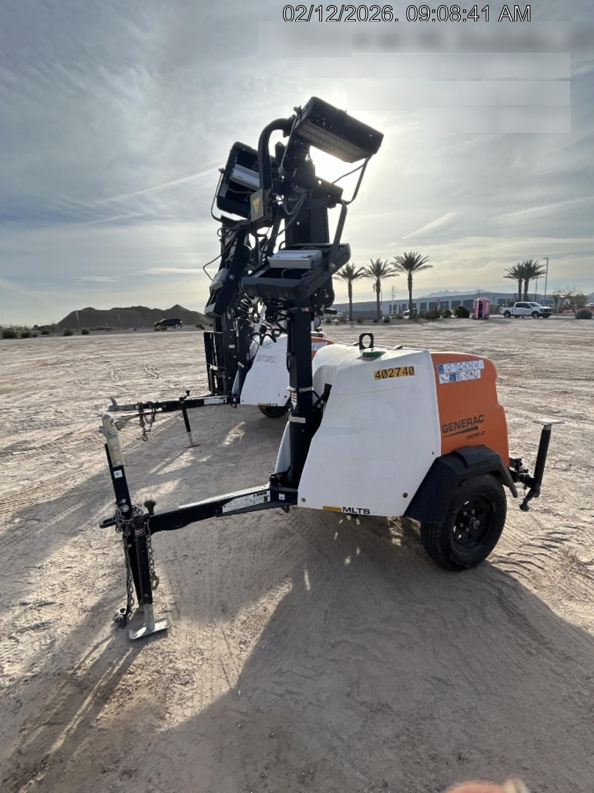 2024 Generac MLT2 Diesel, Flex Switch 120V Input, Powerzone Controller, 
(4) 320W LED Lights, 4kW Generator, 39.9 Gal Fuel Tank, 2" Ball, T3