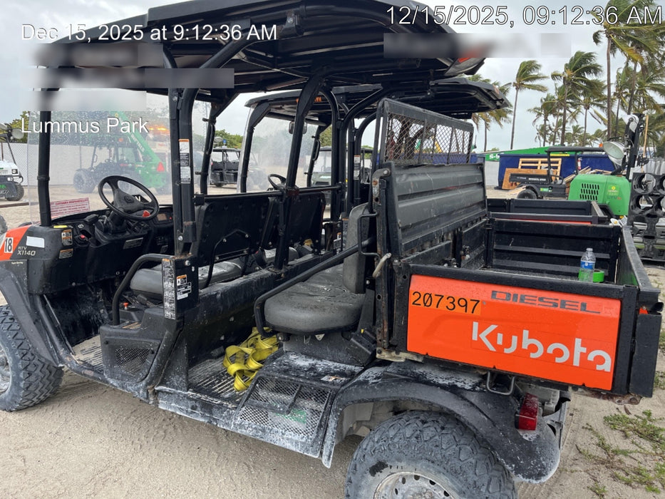2022 KUBOTA RTV-X1140W-H (Canopy)