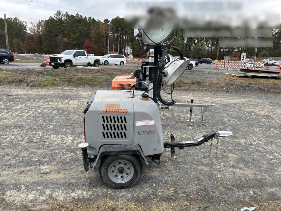 2019 Wacker Neuson LTV6L-MH Wacker Neuson LTV6L Mobile Light Tower w/Fuel Level Sensor Installed