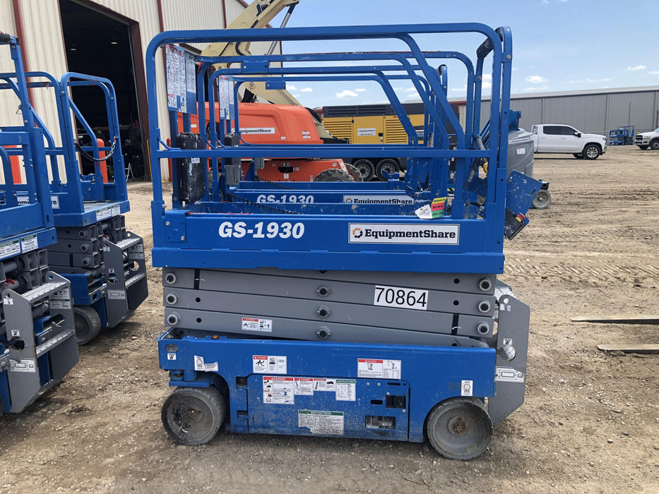 2020 Genie GS-1930 Fixed rails with chain entry gate - Pre A92.20