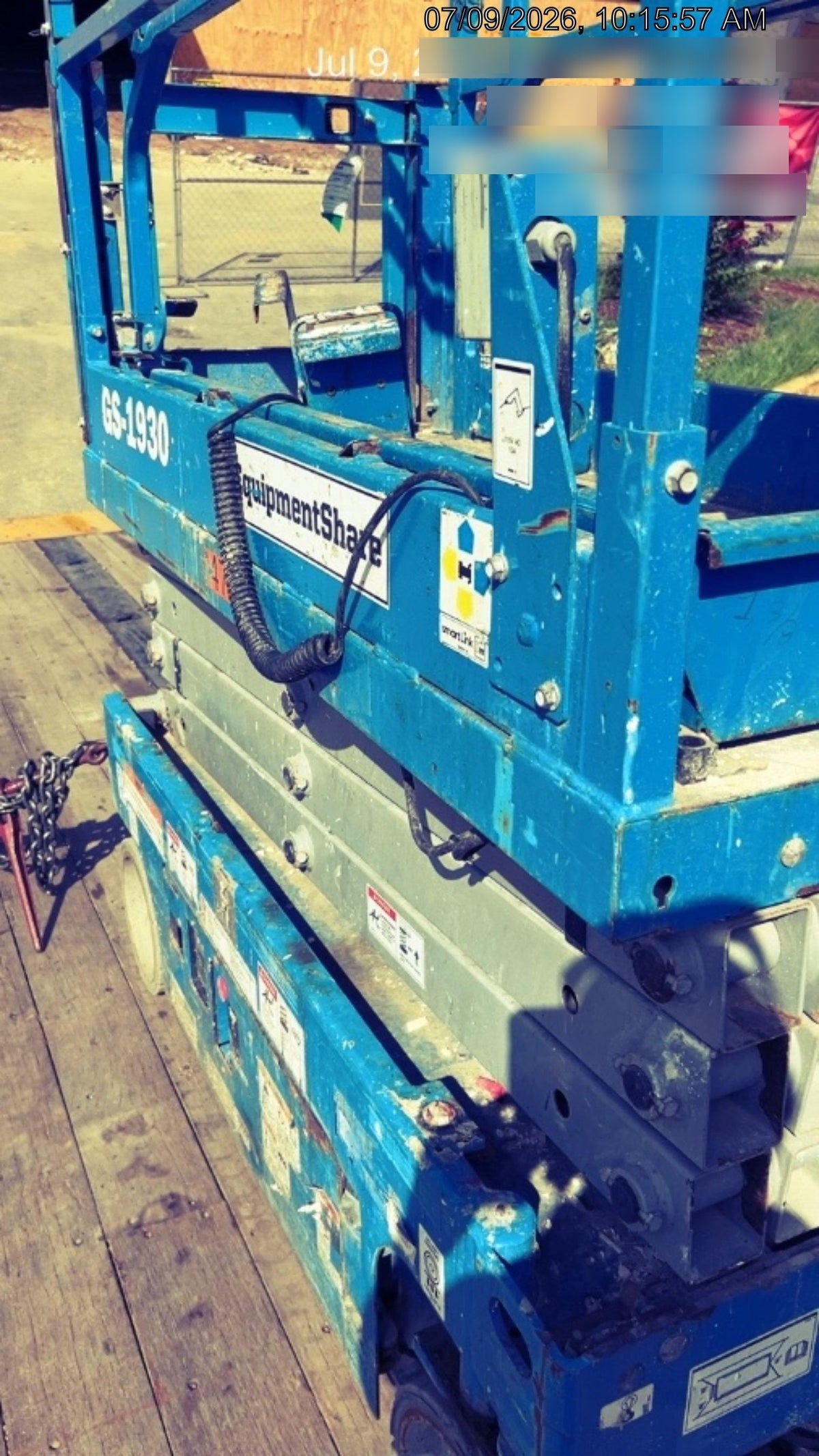 2020 Genie GS-1930 Solid Non Marking Tires, Beacon, Folding rails with half height swing gate