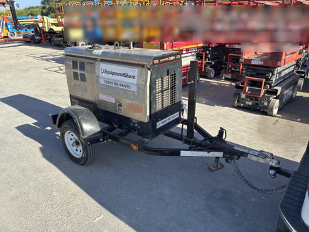 2019 Lincoln Electric Vantage 322 Welder Ready-Pak 3, Two wheel trailer, Fender and Light kit, Cable Rack
