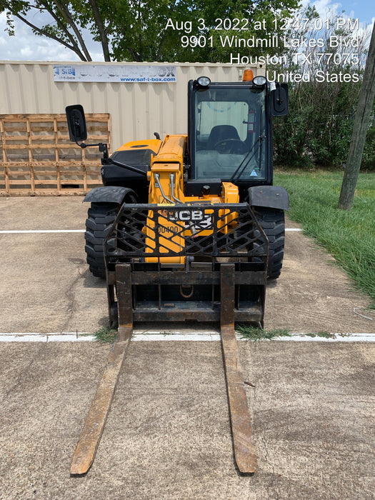 2020 JCB 505-20TC Cab/Heat/Air, Solid Tires, Work Lights, Beacon, Aux Hydraulics, Back up Alarm, ES Decals