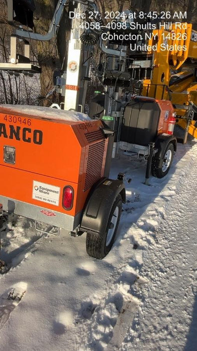 2024 Wanco WLTT-4MM4K Diesel, Deep Sea Controller, Shore Power Plug, Auto Start, (4) 350W LED Floodlights, 4kW Generator, 60 Gal Fuel Tank, 2" Ball, T3