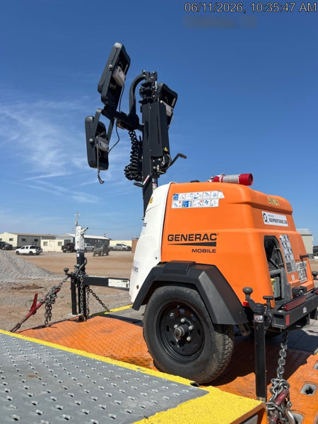 2024 Generac MLT2 Diesel, Flex Switch 120V Input, Powerzone Controller, 
(4) 320W LED Lights, 4kW Generator, 39.9 Gal Fuel Tank, 2" Ball, T3