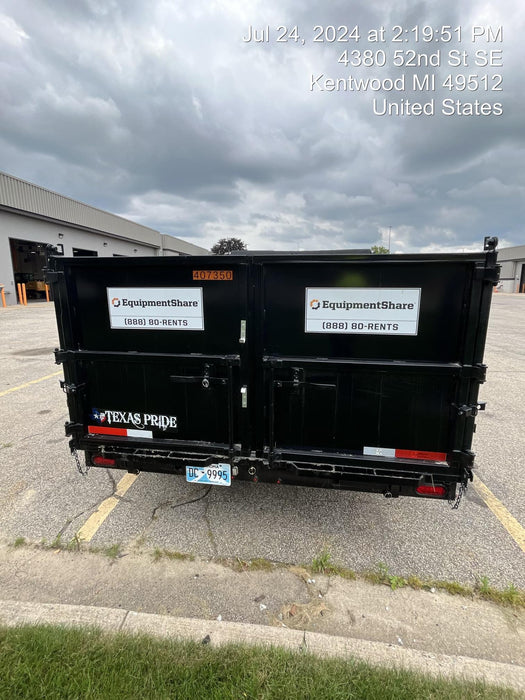 2024 TEXAS PRIDE TRAILERS DT714416KBP
