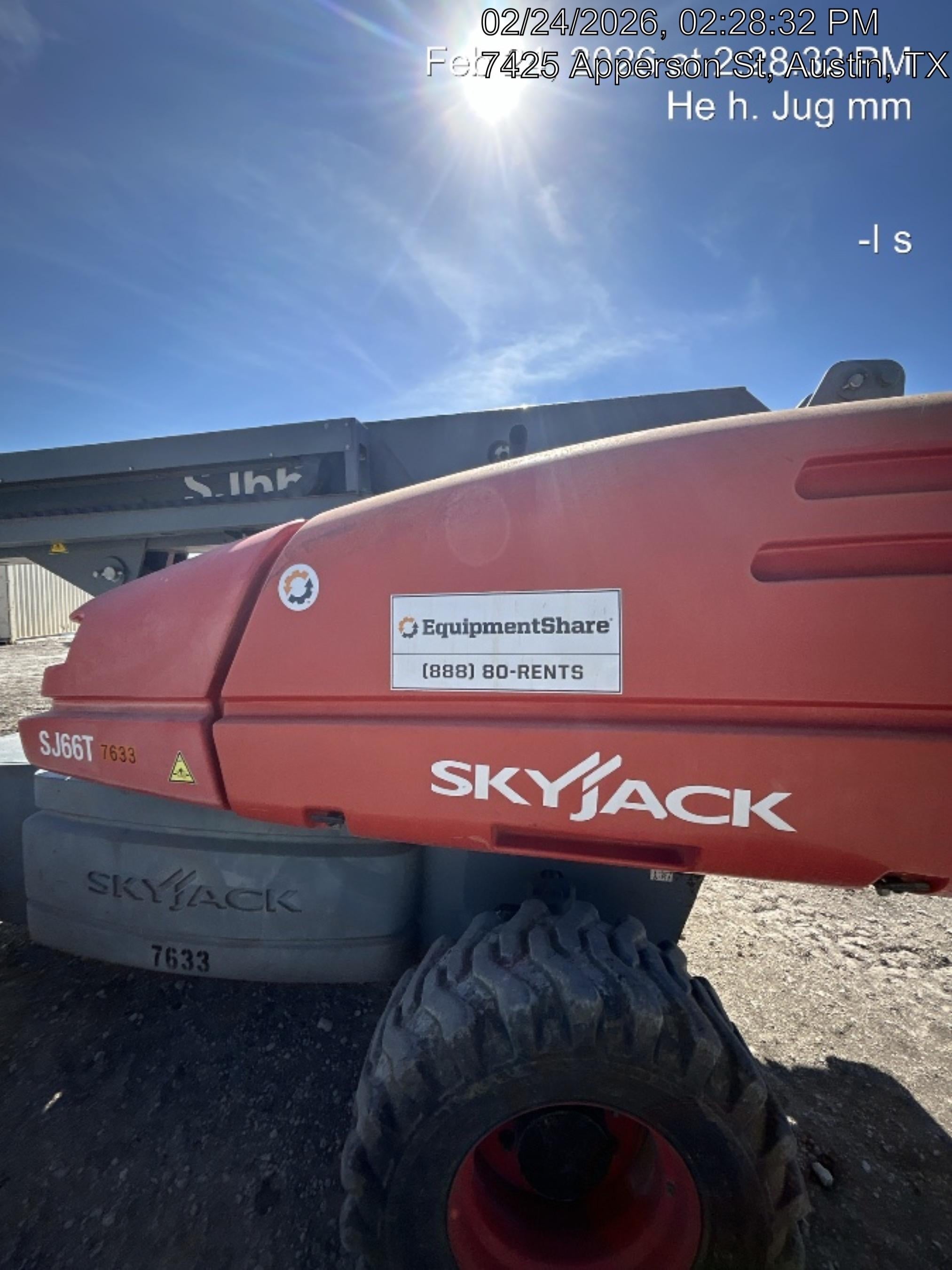 2018 SKYJACK SJ66T