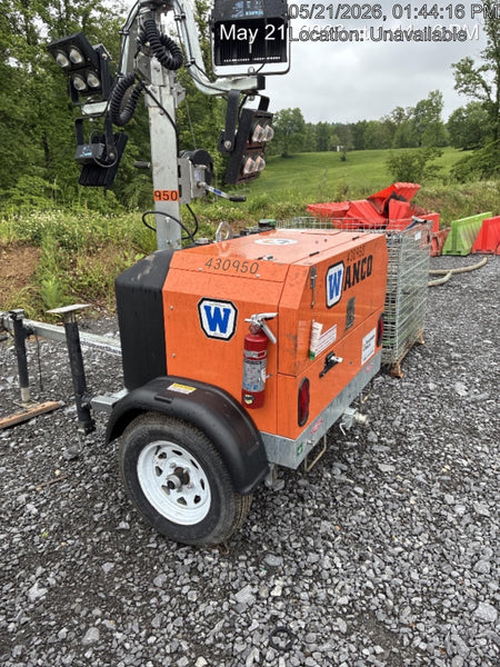 2024 Wanco WLTT-4MM4K Diesel, Deep Sea Controller, Shore Power Plug, Auto Start, (4) 350W LED Floodlights, 4kW Generator, 60 Gal Fuel Tank, 2" Ball, T3