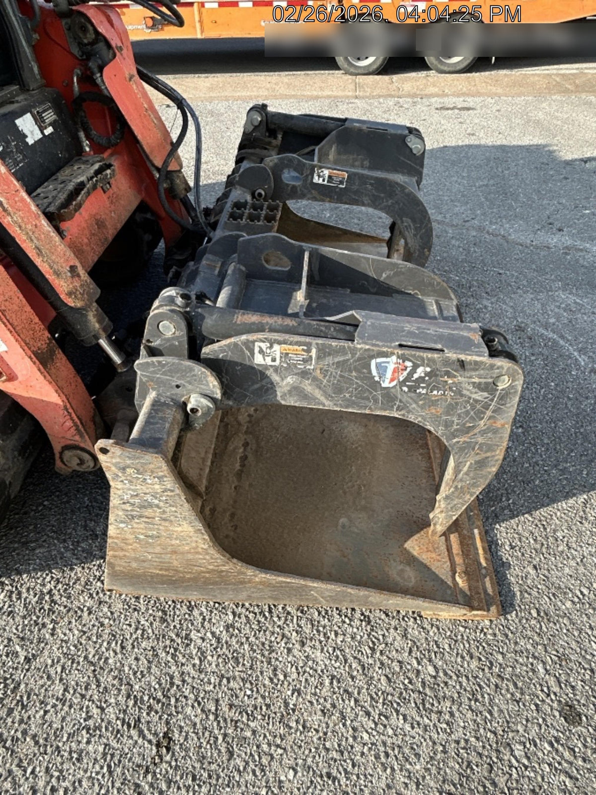 2019 PALADIN 76" Scrap Grapple Bucket - Paladin