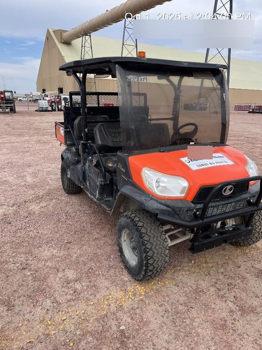 2021 Kubota RTV-X1140W-H Plastic Canopy, Windshield Acrylic Clear, LED Strobe Light, Wire Harness Kit, Back up Alarm