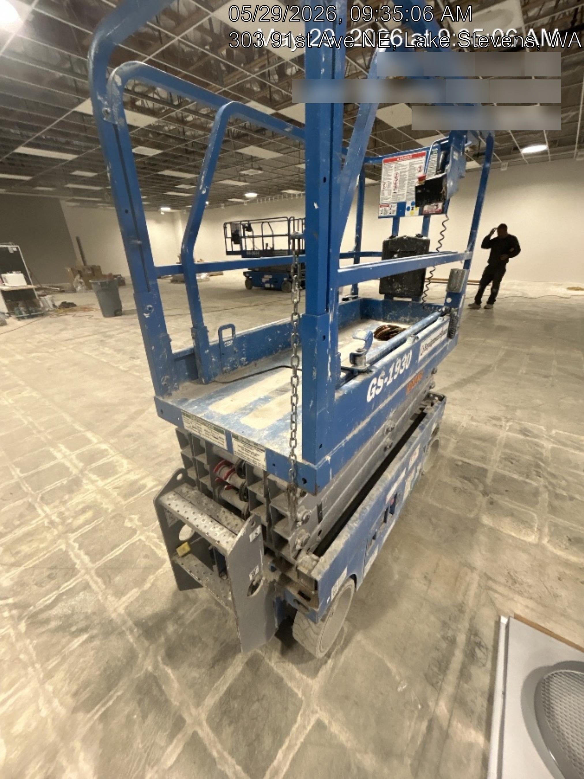 2020 Genie GS-1930 Standard Machine, 800W Inverter