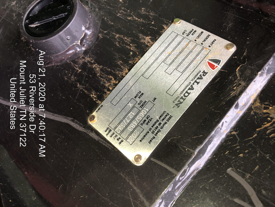 2020 PALADIN UTILITY GRAPPLE 11876-0022