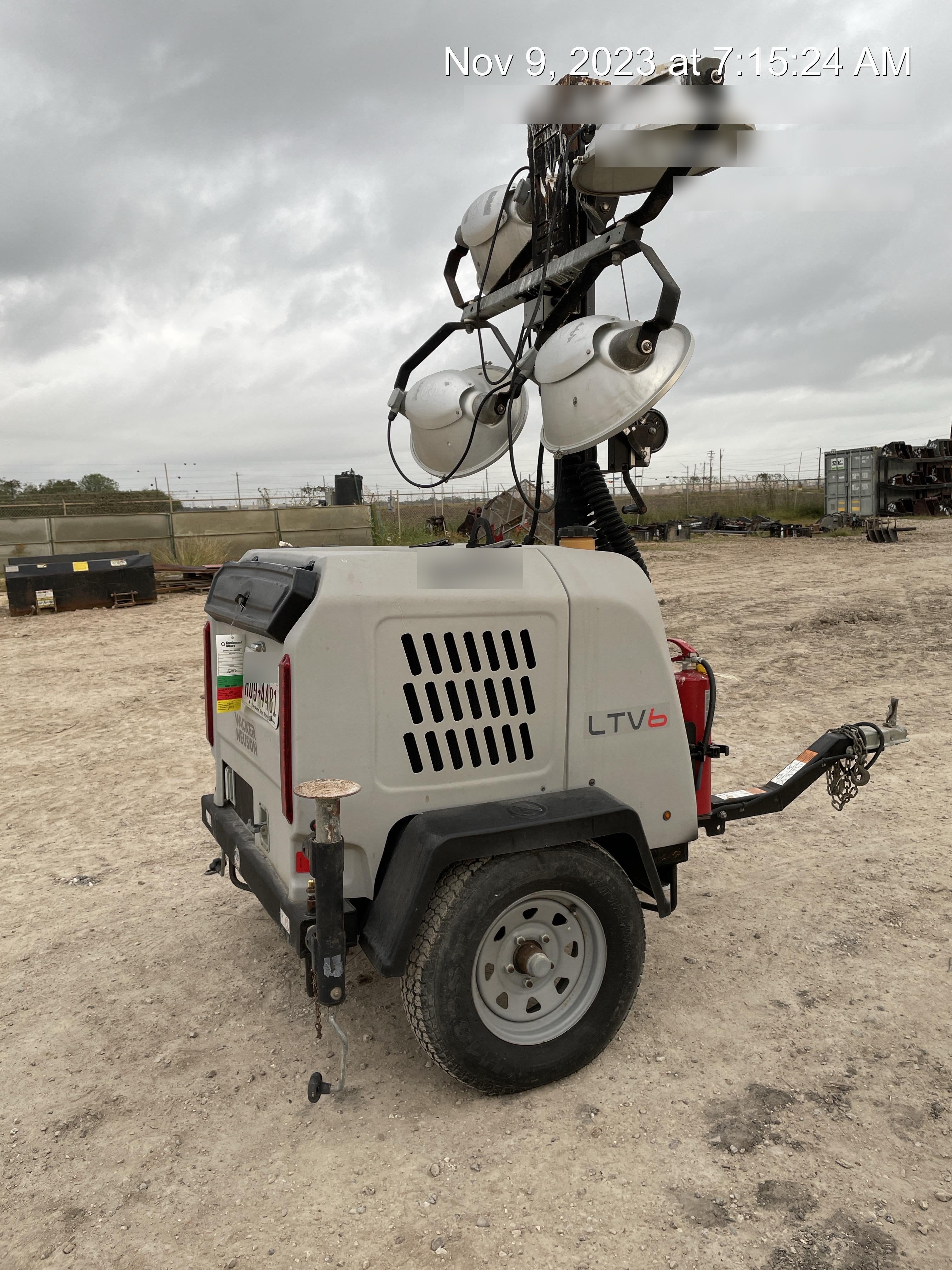 2019 Wacker Neuson LTV6L-MH Standard Options, ES Track Hardware, Fuel Level Sensor