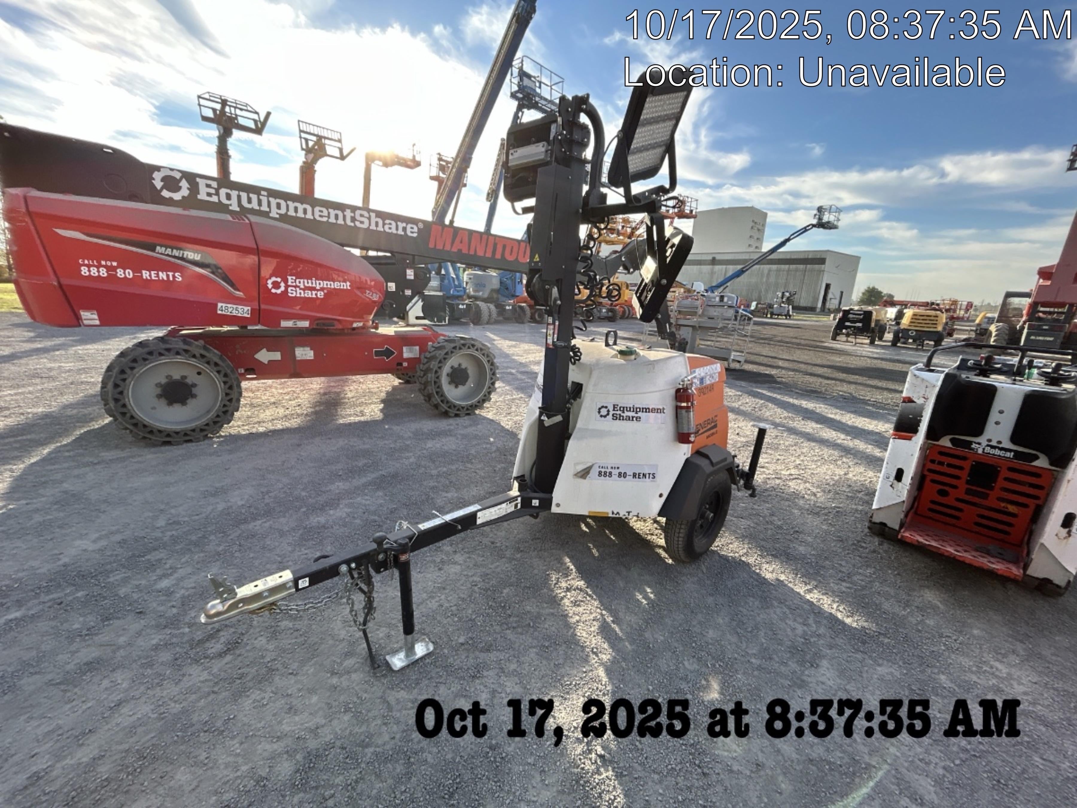 2024 Generac MLT2 Diesel, Flex Switch 120V Input, Powerzone Controller, 
(4) 320W LED Lights, 4kW Generator, 39.9 Gal Fuel Tank, 2" Ball, T3