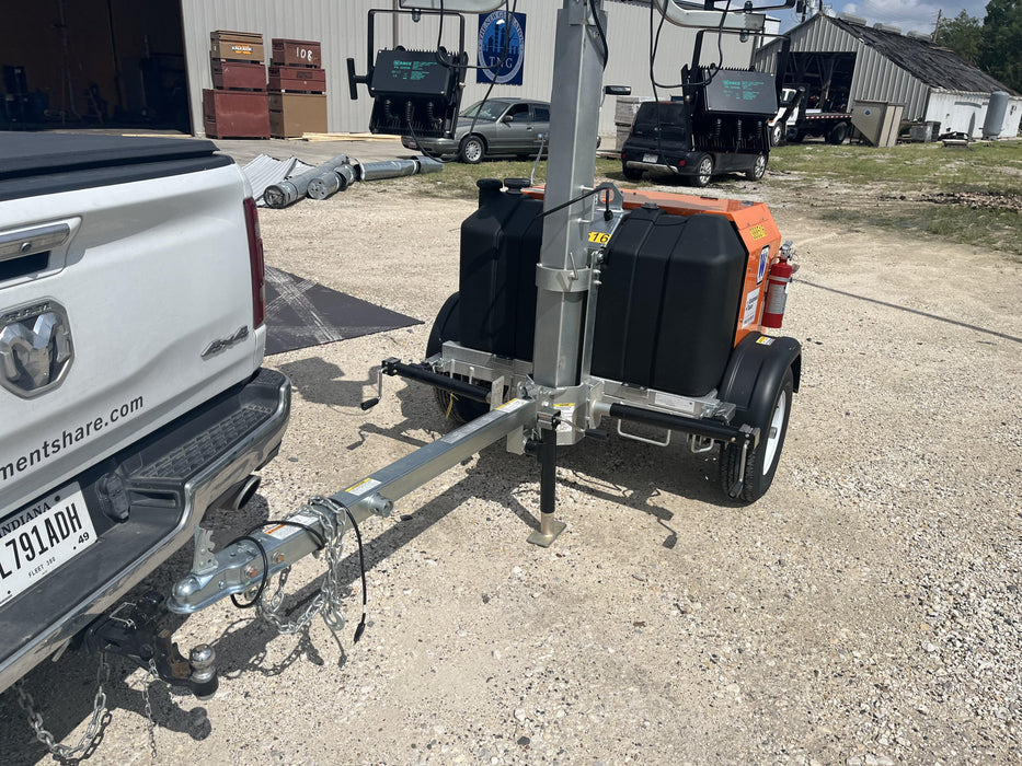 2024 Wanco WLTT-4MM4K Diesel, Deep Sea Controller, Shore Power Plug, Auto Start, (4) 350W LED Floodlights, 4kW Generator, 60 Gal Fuel Tank, 2" Ball, T3