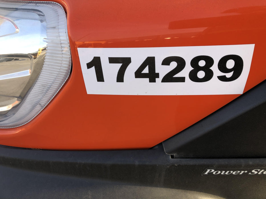 2021 Kubota RTV-X1140W-H Plastic Canopy, Windshield Acrylic Clear, LED Strobe Light, Wire Harness Kit, Back up Alarm