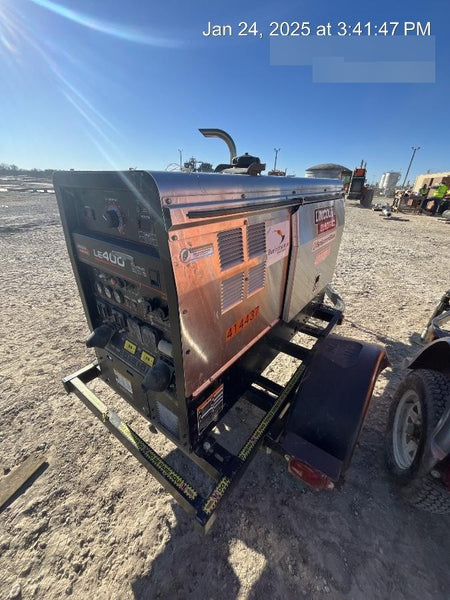 2024 Lincoln Electric LE400 Kubota V1505, Trlr, Cable Rack, Light Kit, ES Decals, T3