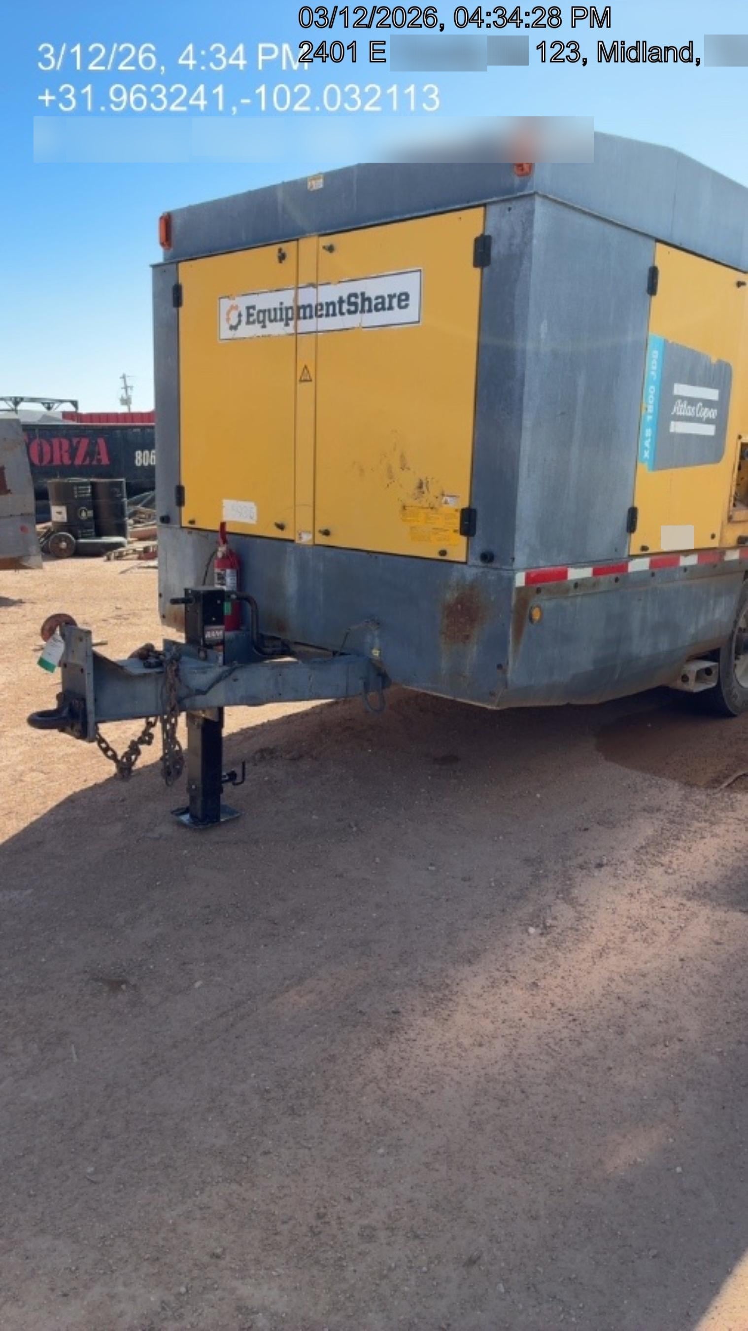 2020 ATLAS COPCO XAS 1800