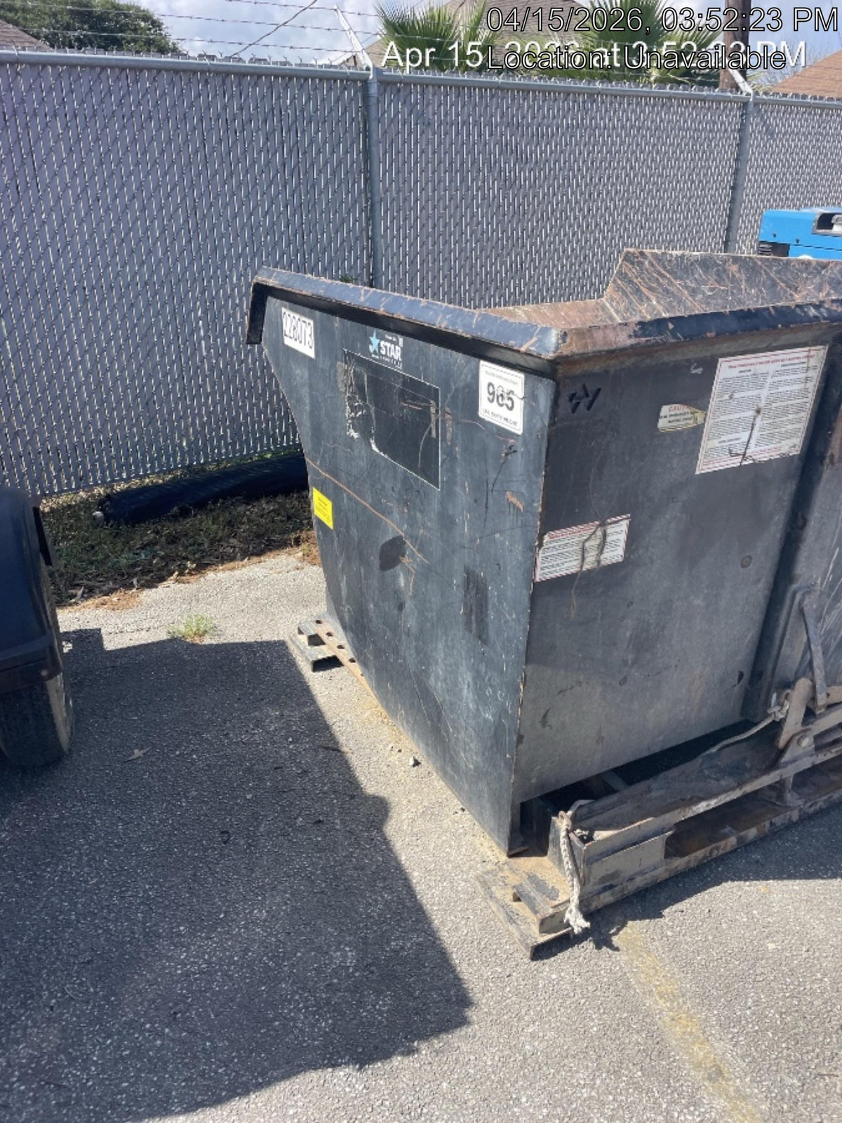 2022 STAR INDUSTRIES M-1820 - Self-Dump Hopper