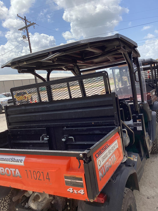2020 Kubota RTV-X1140W-H Canopy, 4-Seater, Diesel, Windshield Acrylic Clear, Strobe Light, Backup Alarm