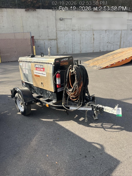2024 Lincoln Electric LE400 Kubota V1505, Trlr, Cable Rack, Light Kit, ES Decals, T3