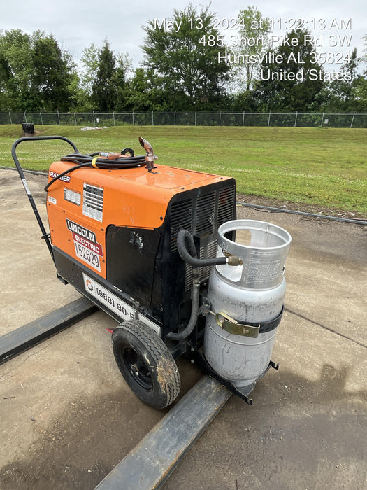 2021 Lincoln Electric Ranger 305 LPG LPG One-Pak (includes undercarriage, tank holder & tank strap) ORANGE