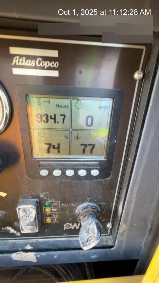 2021 ATLAS COPCO PAS 100 HF CS Enclosed